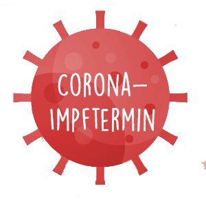 corona impftermin button